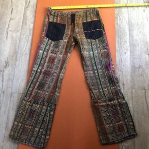 Unique tapestry pants